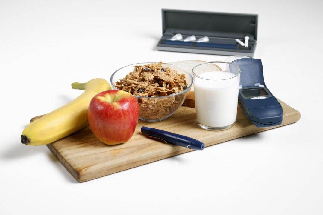 Alimentation saine et alimentaire - La base de la prévention du diabète sucré